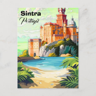 Sintra Portugal Reise Postkarten Kunst, Sintra Por