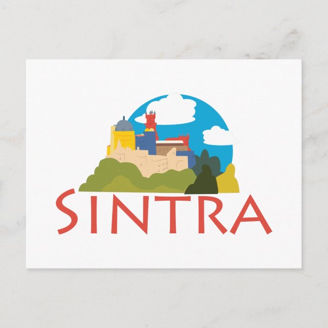 Sintra Postkarte (Vorderseite)