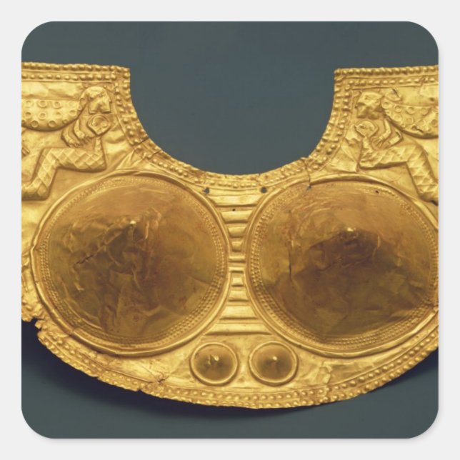 Sinu-Brustplatte Quadratischer Aufkleber (Vorderseite)