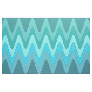 Sinus Waves Ozean + Ihre Ideen Stoff