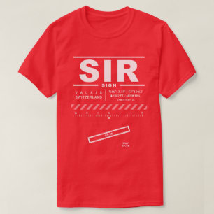 Sion Airport SIR T - Shirt