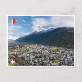Sion - Schweiz Postkarte