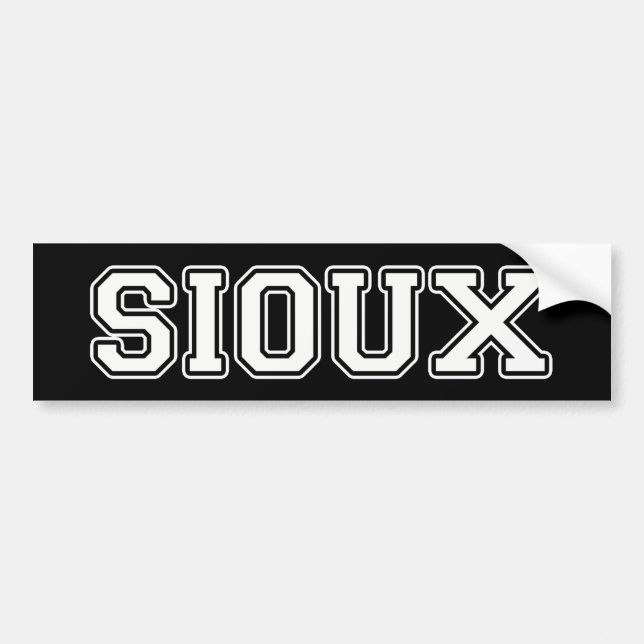 Sioux Autoaufkleber (Vorne)