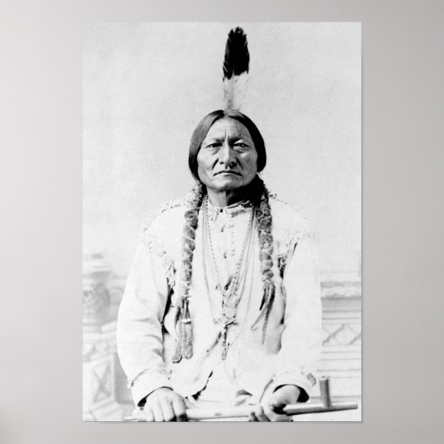 Sioux Chief Sitting Bull Poster (Vorne)