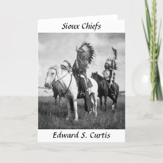 Sioux Chiefs, 1905 Karte