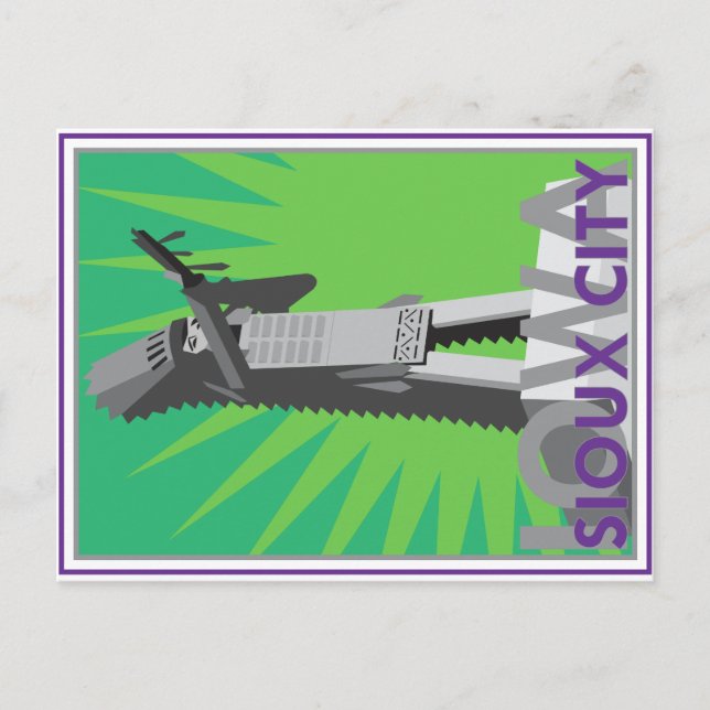 Sioux City, IA Postkarten (Vorderseite)