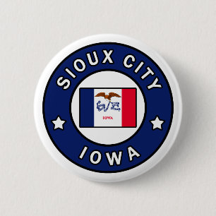 Sioux City Iowa Button
