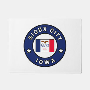 Sioux City Iowa Fußmatte