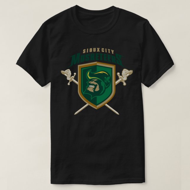 Sioux City Musketeers Essential T - Shirt (Design vorne)