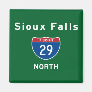 Sioux Falls 29 Magnet