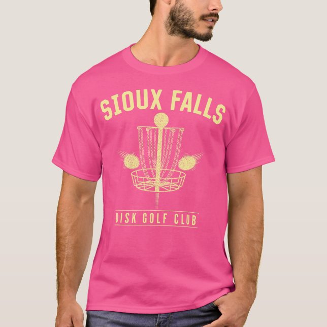 Sioux Falls Disc Golf Club Golfer Süd Dakota T-Shirt
