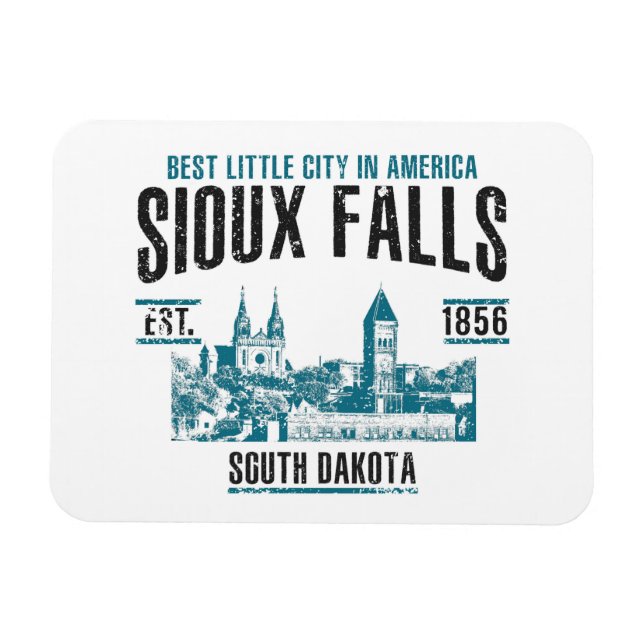 Sioux Falls Magnet (Horizontal)