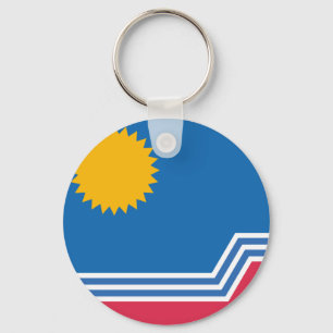 Sioux Falls (South Dakota) City Flag Schlüsselanhä Schlüsselanhänger