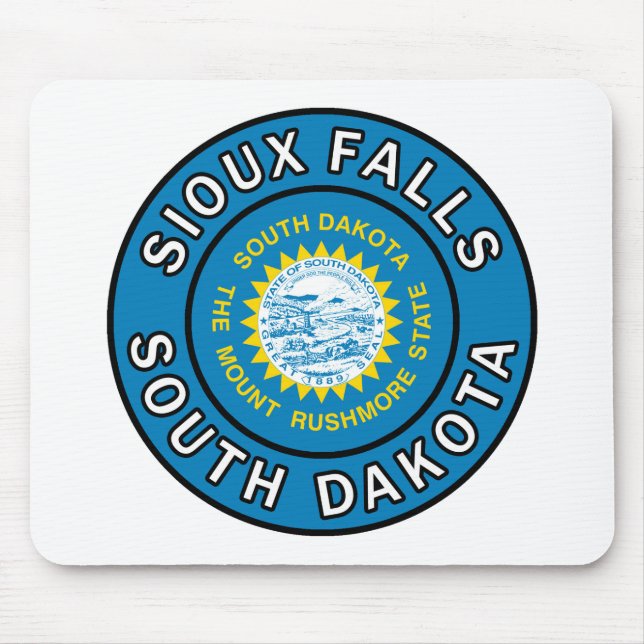 Sioux Falls South Dakota Mousepad (Vorne)