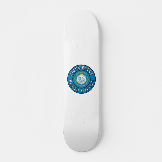 Sioux Falls South Dakota Skateboard (Vorne)