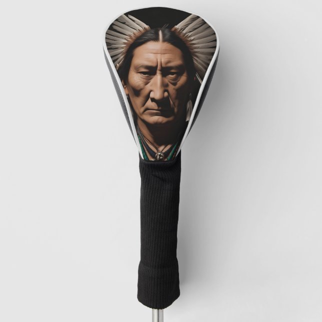 Sioux Golf Headcover (Vorderseite)