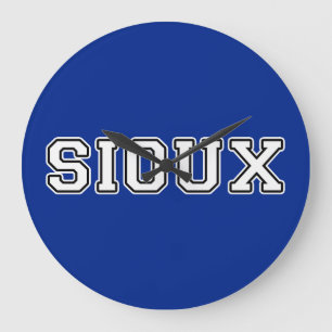 Sioux Große Wanduhr