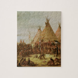 Sioux-Kriegsrat Puzzle