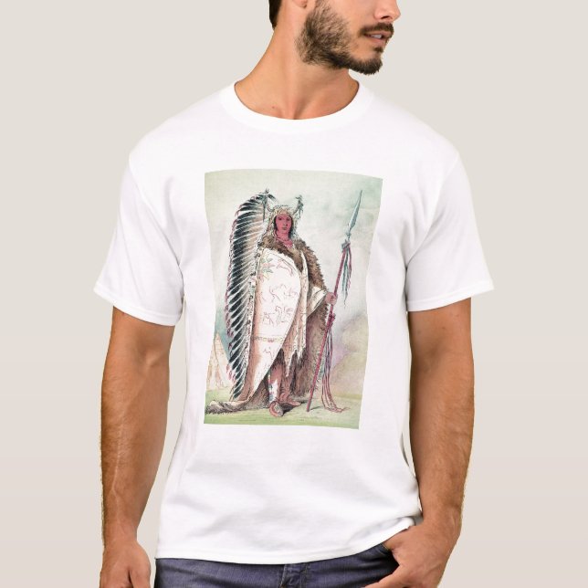 Sioux-Leiter, 'das schwarze Rock T-Shirt (Vorderseite)