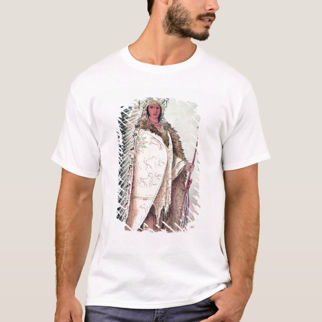 Sioux-Leiter, 'das schwarze Rock T-Shirt (Vorderseite)