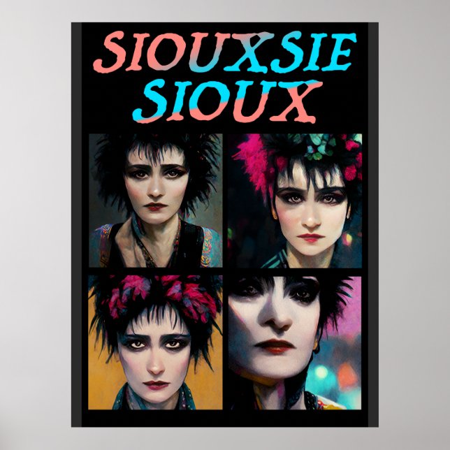 Siouxsie und die Banshees Poster (Vorne)