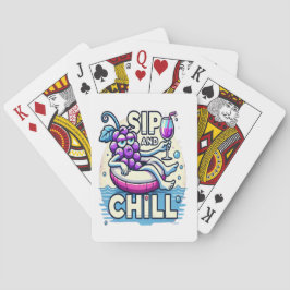 Sip and Chill Spielkarten