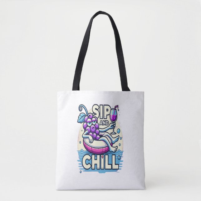 Sip and Chill Tasche (Vorderseite)