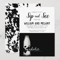 Sip and See: Eine "Milkaholic" Babydusche