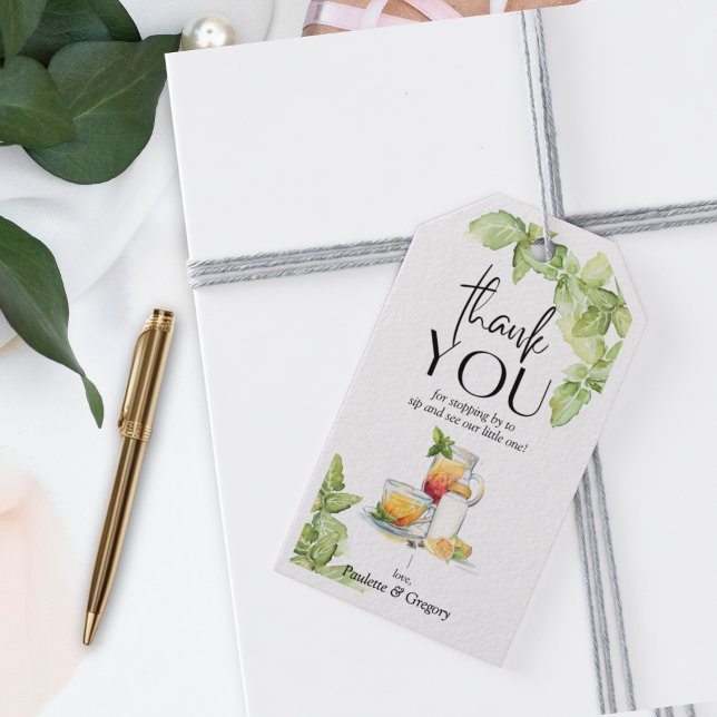 Sip and See Meet The Baby Geschenkanhänger (Von Creator hochgeladen)