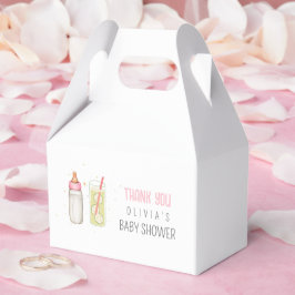 Sip and See, Welcome Baby Girl, New Baby Party Geschenkschachtel
