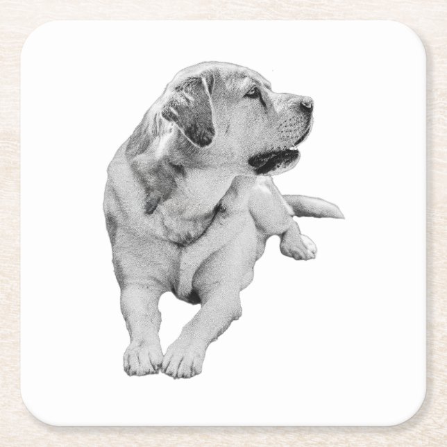 Sip Break, Steady Friend Rechteckiger Pappuntersetzer (Vorderseite)