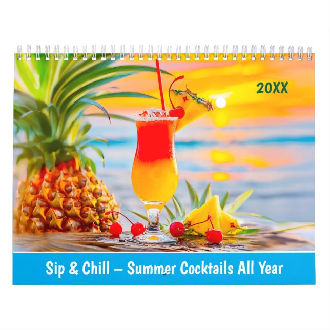 Sip & Chill – Summer Cocktails All Year Kalender (Titelbild)
