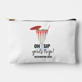 Sip Girls Trip, Girls Trip Bag, Personalisiert sei Zubehörtasche