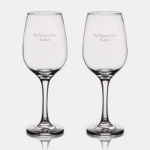 Sip Happens, Pour Another! Set aus Weinglas
