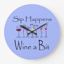 Sip Happens - Wein ein bisschen Uhr