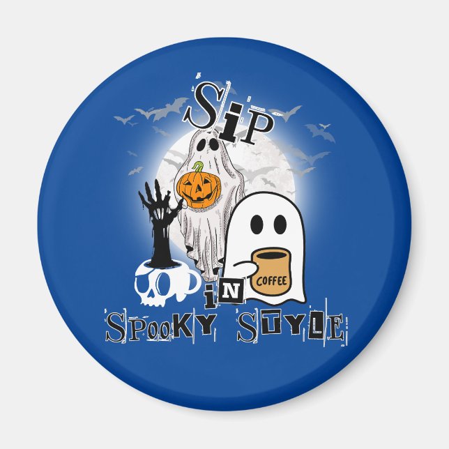 Sip in spöttischem Stil Magnet (Vorne)