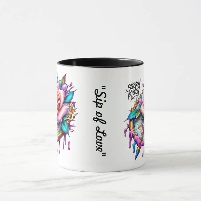 "Sip of Liebe" Tasse (Zentrum)