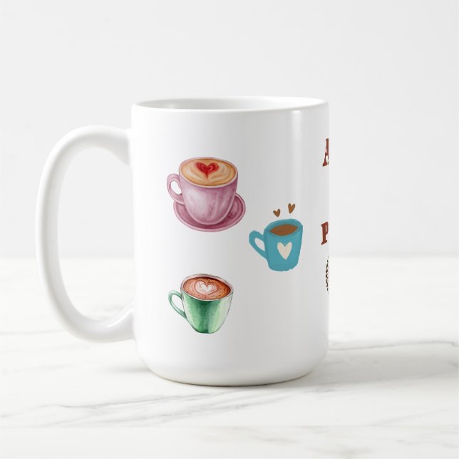  SIP OF PEACE, COFFEE BREAK 15OZ CERAMIC MUG KAFFEETASSE (Links)