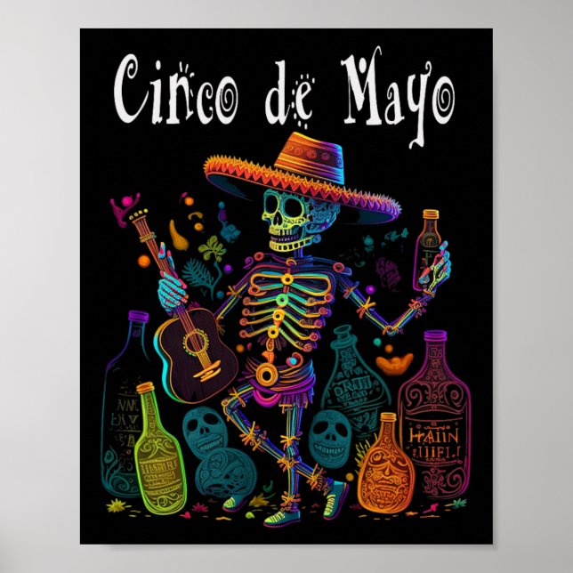 Sip passiert." Herzlichen Glückwunsch Cinco De May Poster (Vorne)