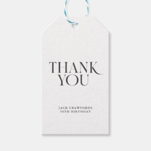 Sip sip Hooray Moderne elegante Geburtstagsparty D Geschenkanhänger