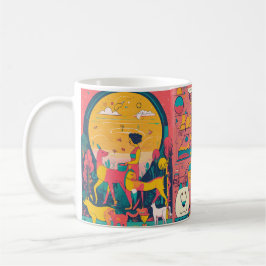 Sip, Sketch und Segen: Doodle Your Way to CREATE Kaffeetasse