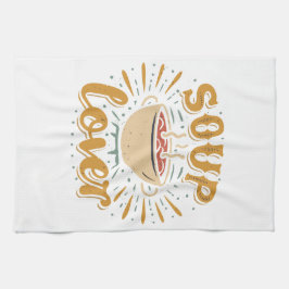 Sip, Slurp, Lächeln: Sup Lover's Geschenk Extravag Geschirrtuch