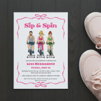 Sip & Spin 25. Geburtstags-Überraschungs-Fitness