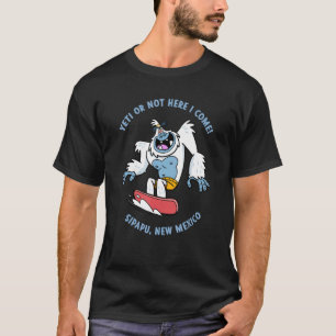 Sipapu New Mexico Yeti Snowboarden Urlaub für K T-Shirt