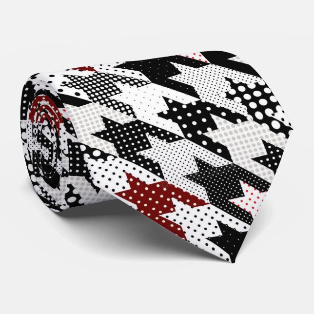 Sipmlist-Keffiyeh Krawatte (Gerollt)