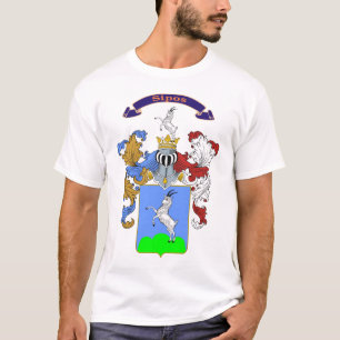 Sipos Familien-ungarischer Wappen-T - Shirt