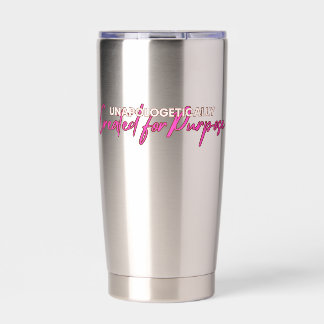 Sippe mit Zweck - unapologetischer Tumbler Thermobecher