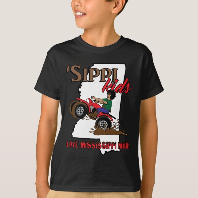 sippi scherzt Liebe Mississippi mud.png T-Shirt (Vorderseite)