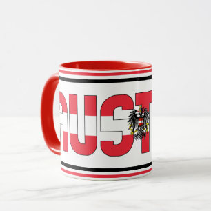 Sippin' mit Österreich Patriotischer Kaffee Tasse