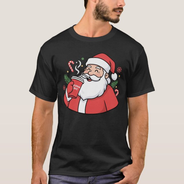 Sippin’ on Christmas Spirit Tee (Vorderseite)